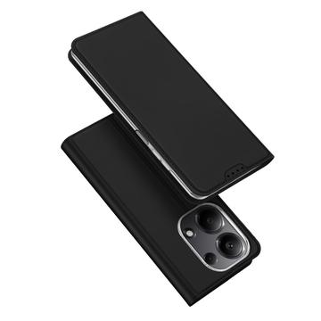 Xiaomi Redmi Note 13 Pro 4G/Poco M6 Pro Dux Ducis Skin Pro Flip Pouzdro - Černá