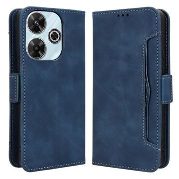 Xiaomi Redmi Note 13R/Redmi 13/Poco M6 4G Cardholder Series Pouzdro na Peněženku - Modrý