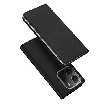 Xiaomi Redmi Note 14 4G Dux Ducis Skin Pro Flip Pouzdro - Černá