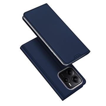 Xiaomi Redmi Note 14 Dux Ducis Skin Pro Flip Pouzdro - Modrý