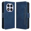 Xiaomi Redmi Note 14 Pro 5G/14 Pro+ 5G/Poco X7 Cardholder Wallet Case - Blue