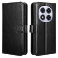 Xiaomi Redmi Note 14 Pro 5G/14 Pro+ 5G/Poco X7 Wallet Case with Magnetic Closure - Black