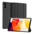 Xiaomi Redmi Pad SE Dux Ducis Domo Tri-Fold Pouzdro Smart Folio - Černé