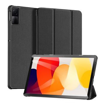 Xiaomi Redmi Pad SE Dux Ducis Domo Tri-Fold Pouzdro Smart Folio - Černé