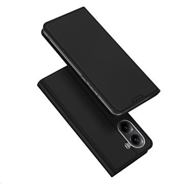 Xiaomi Redmi Turbo 4/Poco X7 Pro Dux Ducis Skin Pro Flip Pouzdro - Černá