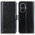 Xiaomi Redmi Turbo 4 Pro Wallet Case with Stand - Black
