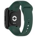 Xiaomi Redmi Watch 3 Lite/3 Active Soft Silicone Strap - Dark Green