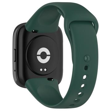 Xiaomi Redmi Watch 3 Lite/3 Active Soft Silicone Strap - Dark Green
