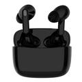 Y113 TWS Bluetooth 5.0 Bezdrátová stereofonní sluchátka s mikrofonem Vodotěsná dotykové volání s otiskem prstu Hudební sportovní sluchátka - černá