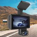 Kamera do auta 1080p se dvěma čočkami a G-senzorem YC-868 - Přední / Vnitřní