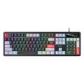 Yesido KB44 Low-Noise Mechanical Keyboard with RGB Backlight - USB-A - 104 Keys