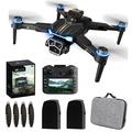 Z104 Optical Flow Brushless Drone with 4.3" Display Controller - Black