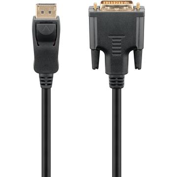 Adaptérový kabel pro DisplayPort/DVI-D pozlacený