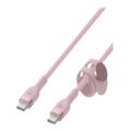 Kabel Belkin BOOST CHARGE USB 2.0 USB Type-C - 2m - růžový