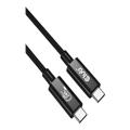 Club 3D USB4 Gen2x2 Kabel USB Type-C - 2m - Černý