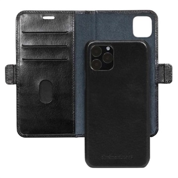 Dbramante1928 Lynge iPhone 12/12 Pro Kožené pouzdro na peněženku (Otevřená krabice - Vynikající) - černá