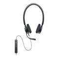Sluchátka s kabelem Dell Pro Stereo Headset WH3022 – černá