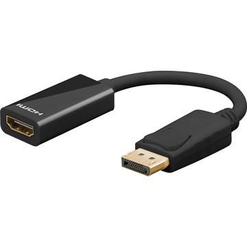 DisplayPort/HDMI™-adaptérový kabel 1.2, Guldplaterad