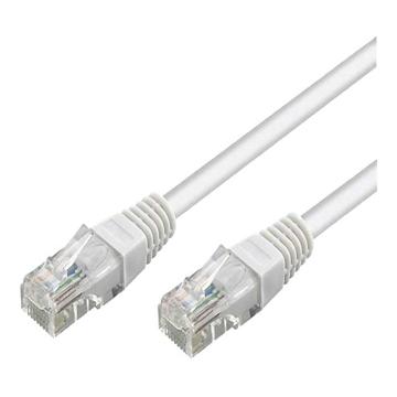 Goobay CAT 6 U/UTP CCA - 7,5m - Bílá