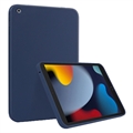 Tekuté silikonové pouzdro na iPad 10.2 2019/2020/2021 - Tmavě Modrá