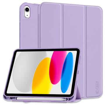 iPad 2022/2025 Tech-Protect SmartCase Pen Tri-Fold Folio Case - Violet