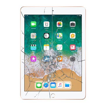 iPad 9.7 (2018) Oprava skla a dotykové obrazovky - bílá
