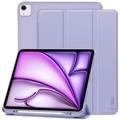 iPad Air 13 2024/2025 Tech-Protect SmartCase Pen Tri-Fold Folio Case - Violet