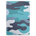 Pouzdro TPU iPad Air 2 - Blue Camouflage