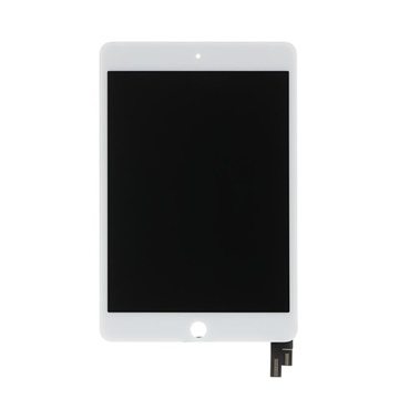 IPad Mini 4 LCD displej - bílá - stupeň A