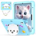 iPad Pro 11 2024/2025 Cute Cat Hybrid Case with Kickstand
