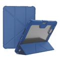 iPad Pro 11 (2024) Nillkin Bumper Smart Folio Case - modré / průhledná