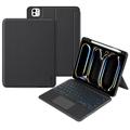 iPad Pro 11 2024/2025 Tech-Protect SmartCase Mag Pen Bluetooth Keyboard Case - Black