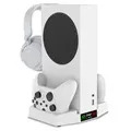 iPega XBS011 Charging Station with Xbox Series S Cooler - White
