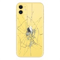 Oprava zadního krytu iPhone - pouze sklo - žlutá
