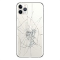 Oprava zpětného krytu iPhone Pro Max Max - Pouze sklo - stříbro