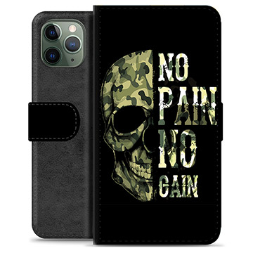 Prémiové peněženkové pouzdro iPhone 11 Pro - Žádná bolest, žádný zisk
