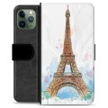 Prémiové peněženkové pouzdro iPhone 11 Pro - Paříž