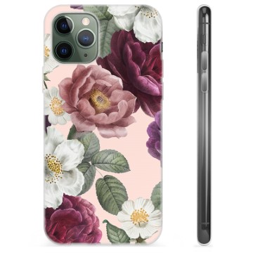 Pouzdro TPU iPhone 11 Pro - Romantické květiny