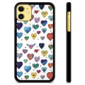 Ochranný kryt iPhone 11 - Hearts