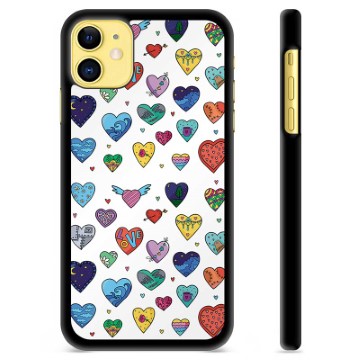 Ochranný kryt iPhone 11 - Hearts