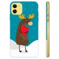 Pouzdro TPU iPhone 11 - Roztomilý moose