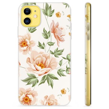Pouzdro TPU iPhone 11 - Květinový