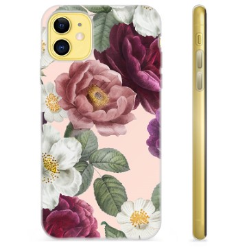 Pouzdro TPU iPhone 11 - Romantické květiny