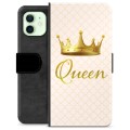 Prémiové peněženkové pouzdro iPhone 12 - Královna