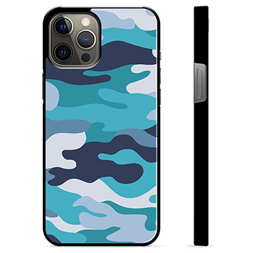 Ochranný kryt iPhone 12 Pro Max - Blue Camouflage