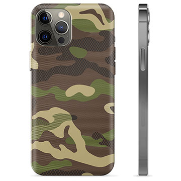 Pouzdro TPU iPhone 12 Pro Max - Camo