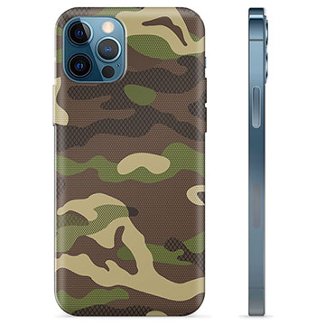 Pouzdro TPU iPhone 12 Pro - Camo