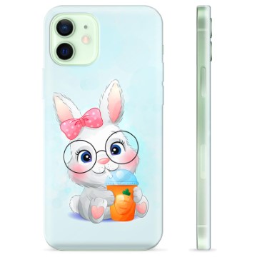 Pouzdro TPU iPhone 12 - Králíček