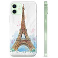 Pouzdro TPU iPhone 12 - Paříž