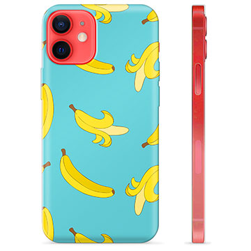 Pouzdro TPU iPhone 12 mini - Banány